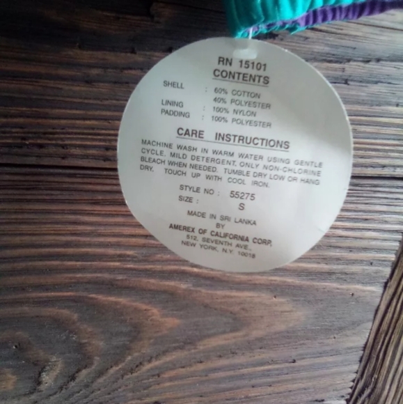 Nwt Be In The Current Seen Retro Vintage S Bomber jacket 90s Style With Matching - Picture 4 of 4